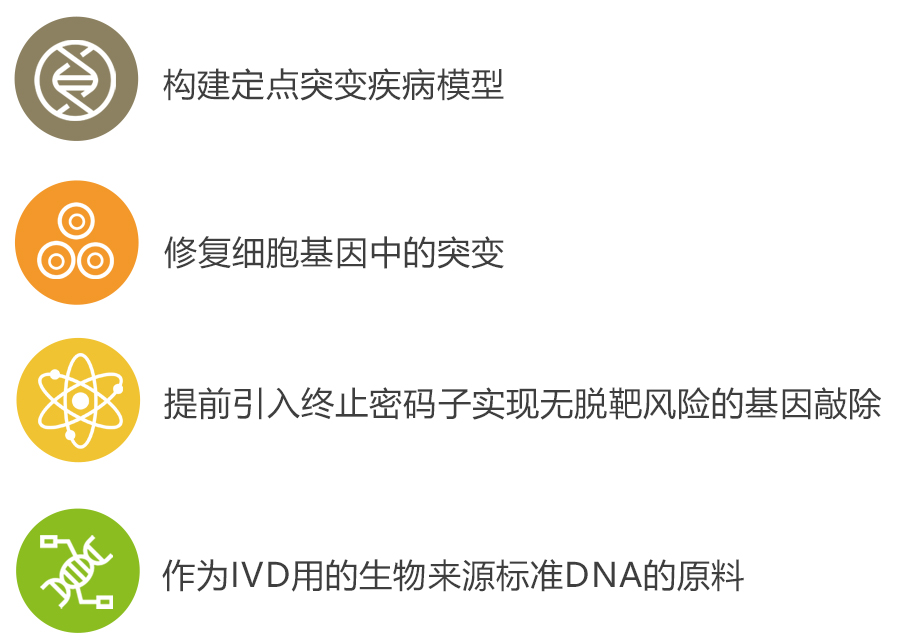 基因定点突变手艺效劳种类